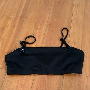 All Black Strappy bra Top